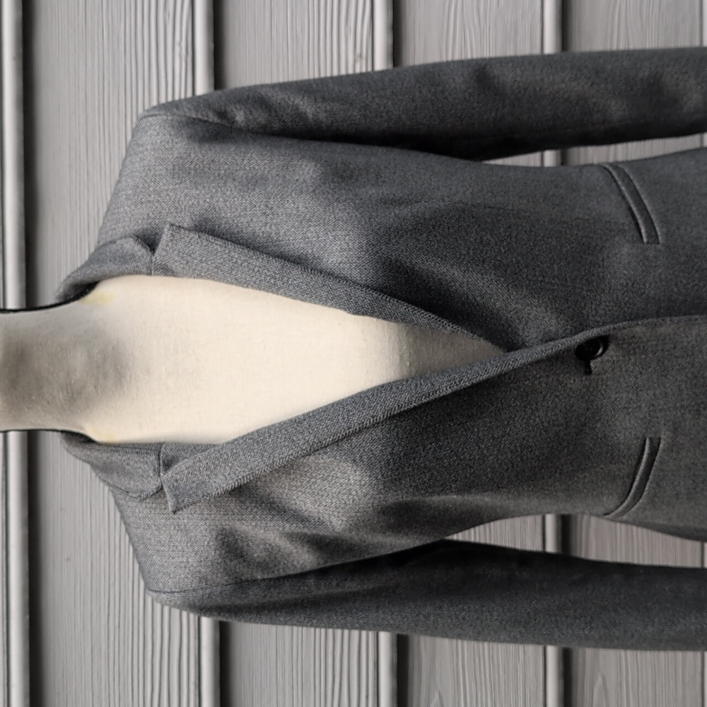 Loft Notched Collar Single Button Blazer Jacket |… - image 4